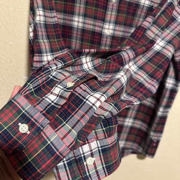 Polo Ralph‎ Lauren Button Down Shirt Plaid Size Large NWOT - Picture 5 of 7